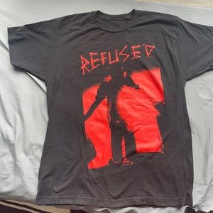 Refused band shirt 2020 North American tour